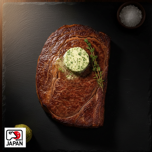 Entrecot de Wagyu Japonés, A5, BMS 10-12, congelado, ≈200 g