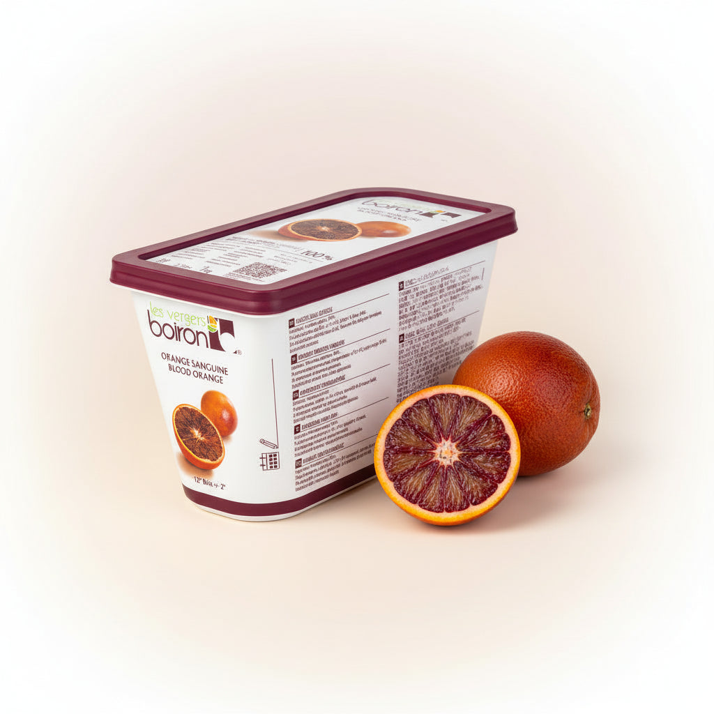 Purée Blood Orange, Frozen — Boiron (1kg) pack