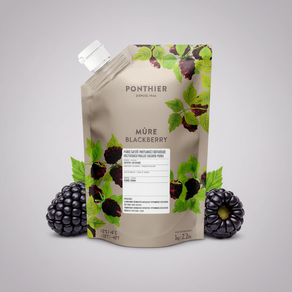 Purée Blackberry — PONTHIER (1kg) pack