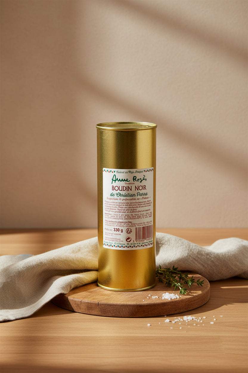 Christian Parra Basque-style Black Pudding in a 380g tin