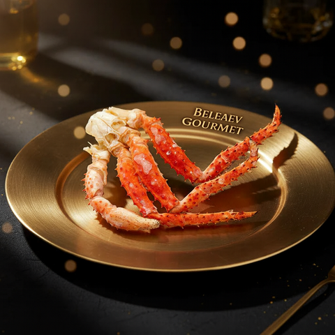 Chilean King Crab Clusters, Cooked, Frozen, ≈500g
