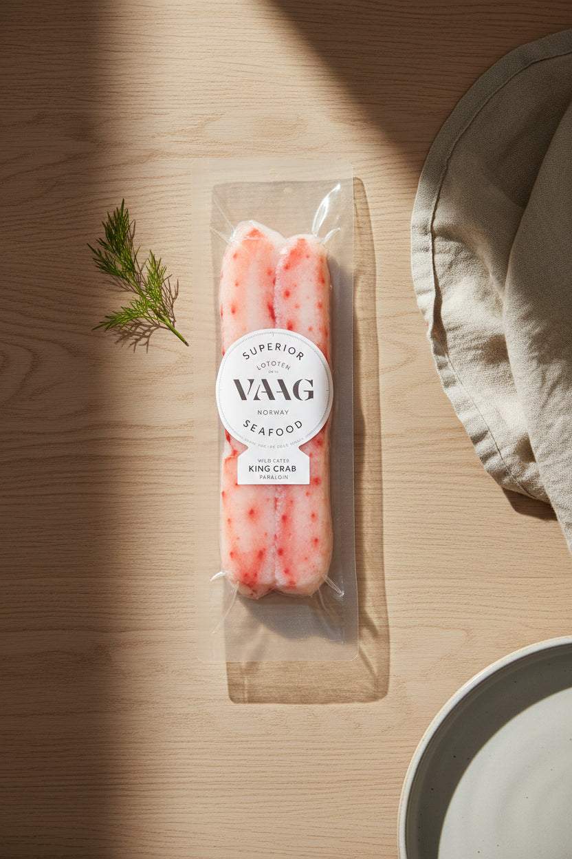 Frozen King Crab Loin Pure Meat 227g VAAG package
