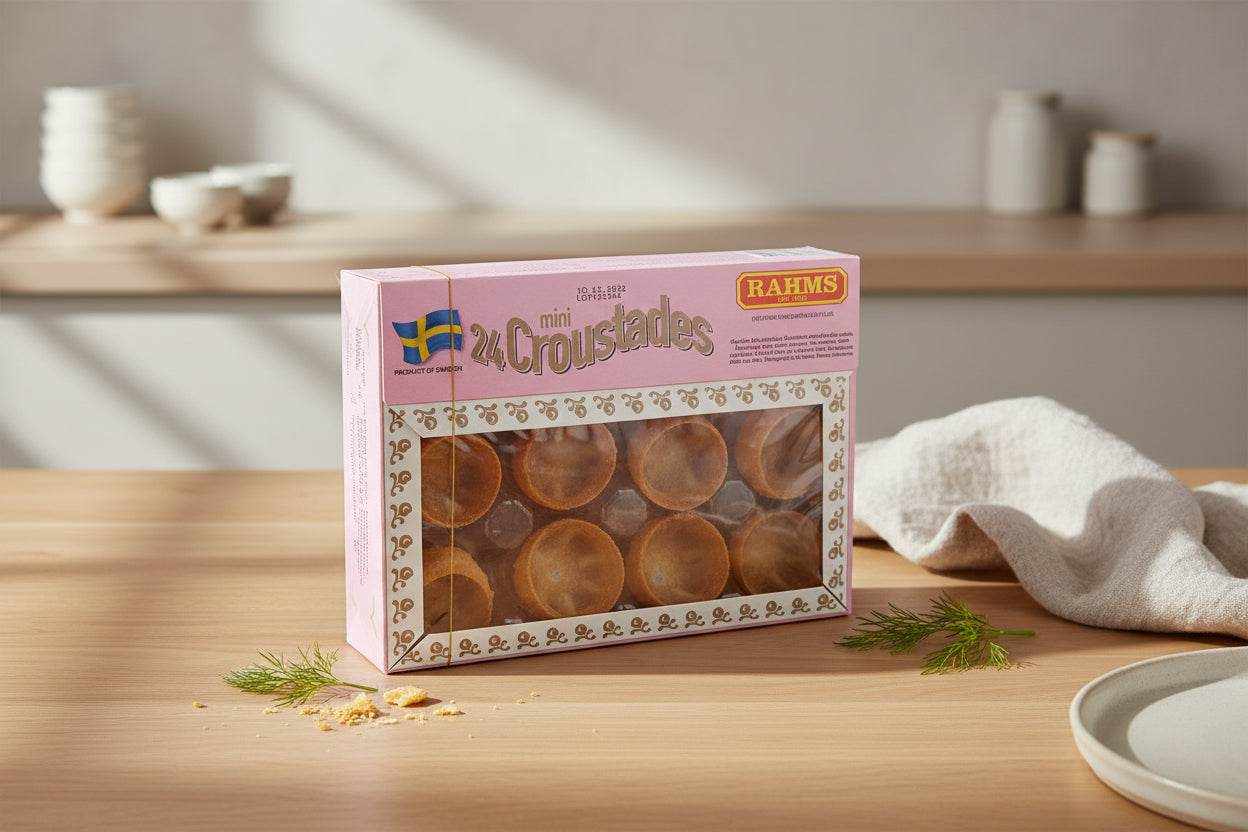 24-pack of crispy mini croustades appetizer shells for filling and serving