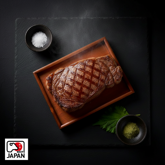 Entrecot de Wagyu Japonés, A5, BMS 10-12, congelado, ≈200 g