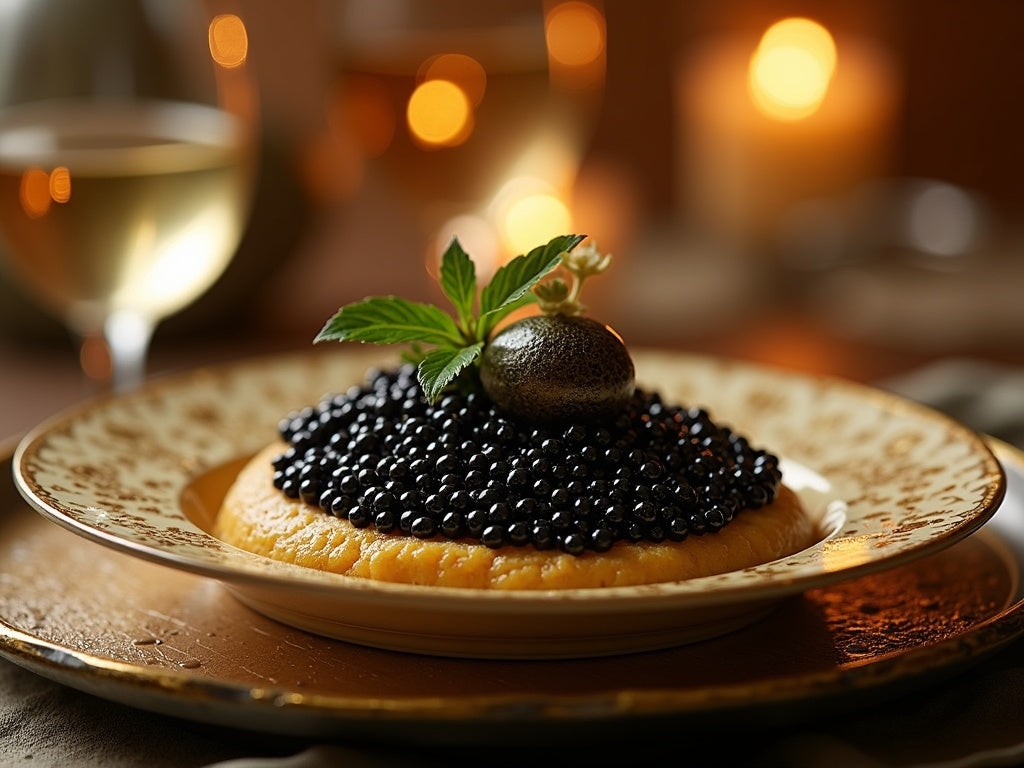 Œufs Mimosa with Caviar: French Devilled Eggs Recipe