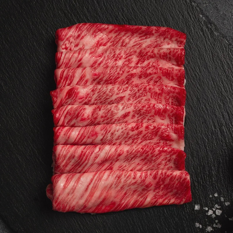A5 Japanese Wagyu Sliced Chuck Roll, 100g: verified product format used in the Beleaev guide
