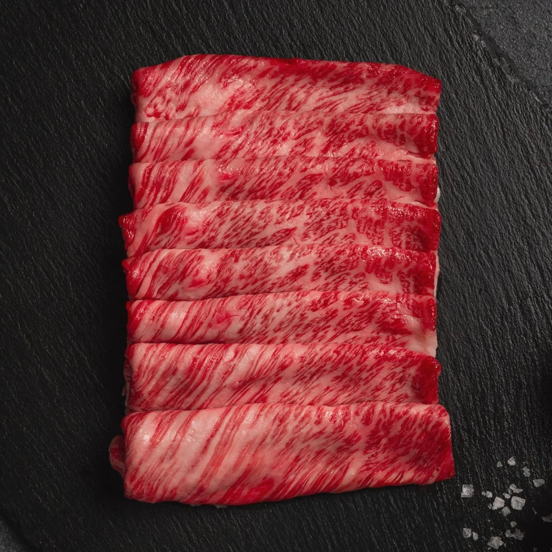 A5 Japanese Wagyu Sliced Chuck Roll, 100g catalogue image for A5 Wagyu Sirloin vs A5 Wagyu Chuck Roll: Key Differences