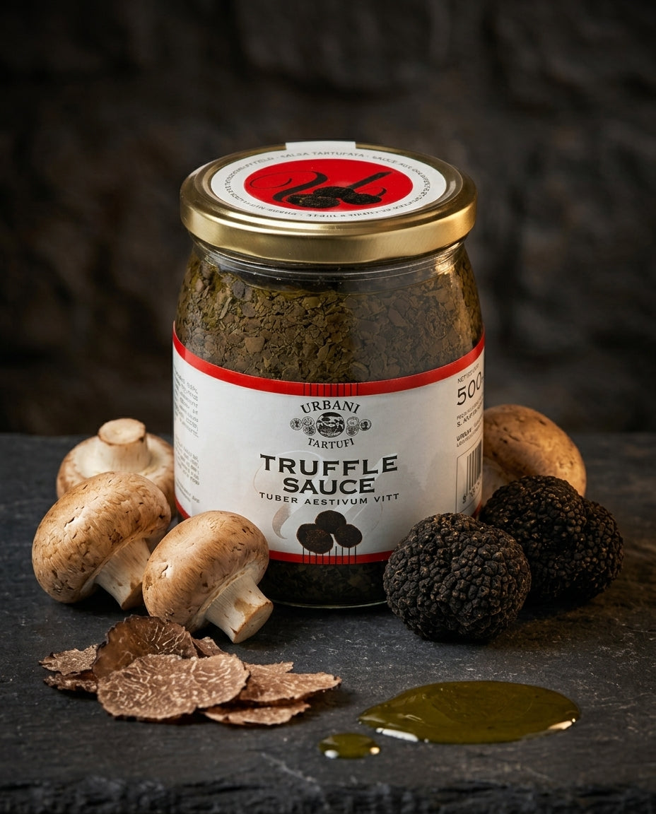 Mushroom & Truffle Sauce 500gr: verified product format used in this Beleaev guide
