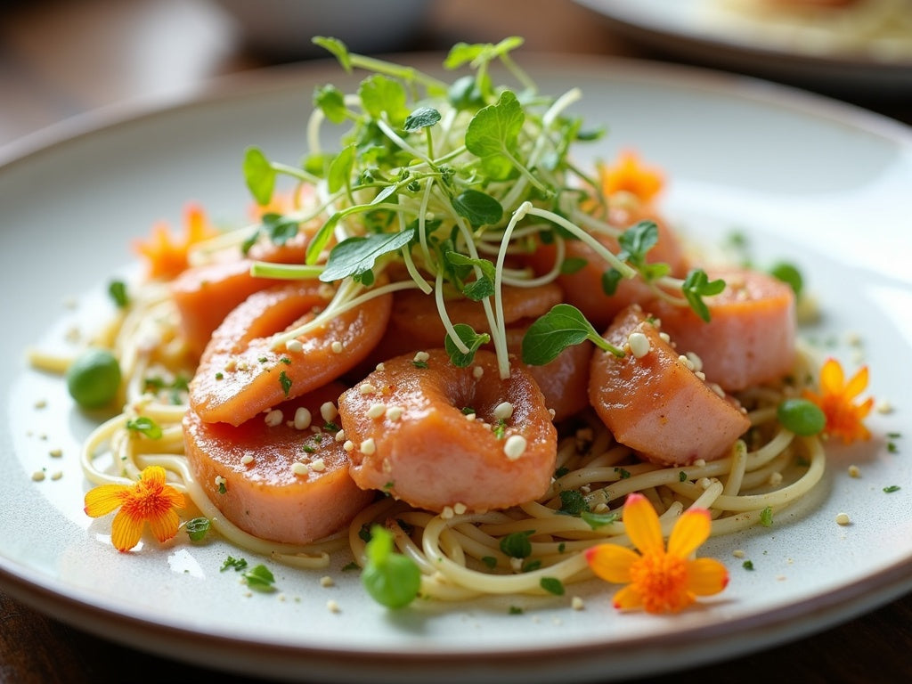 British Crab Salad with Brown and White Meat