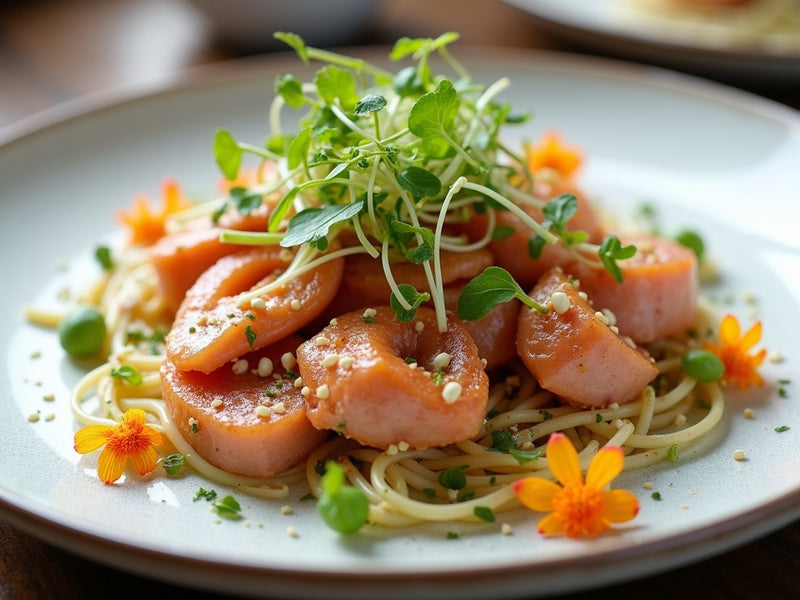 British Crab Salad with Brown and White Meat