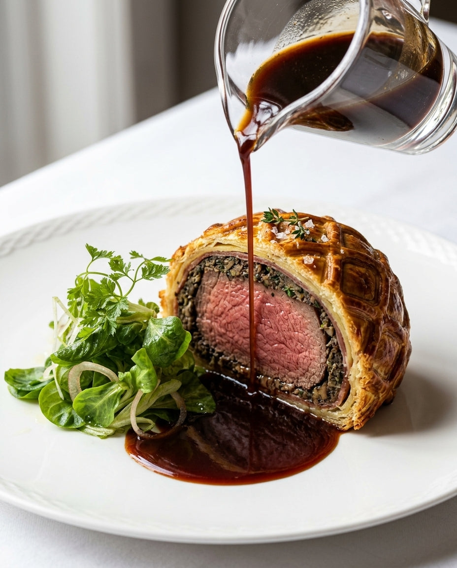 Beef Wellington with Foie Gras