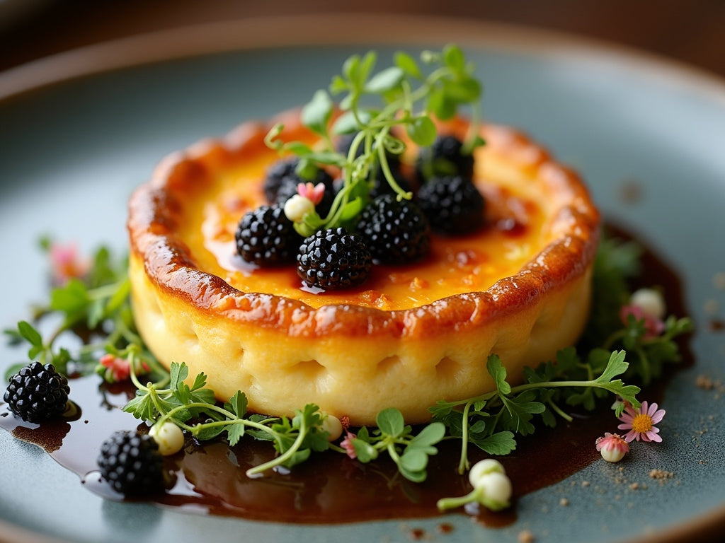 Quiche Lorraine with Caviar: The Brunch Centrepiece