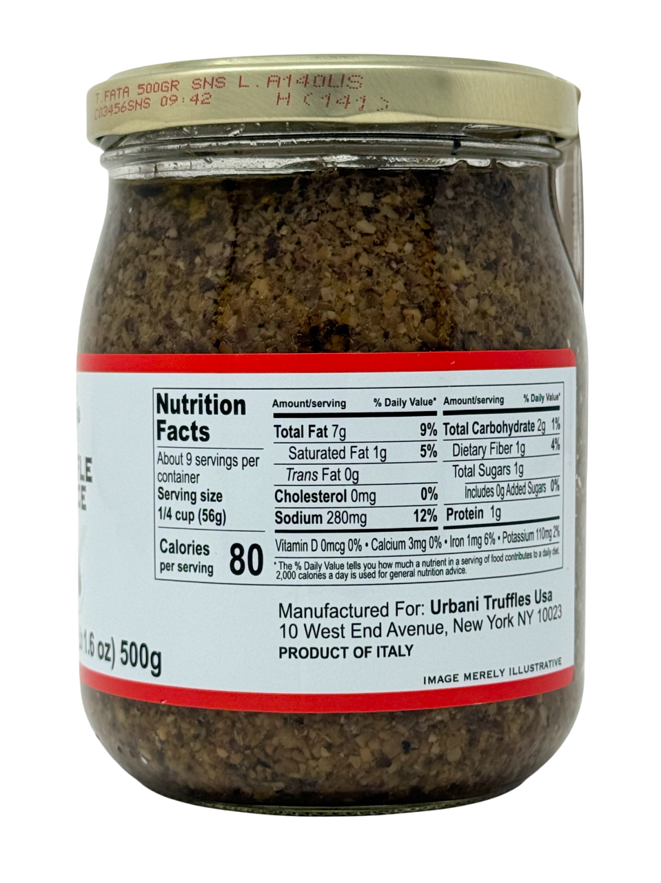 Mushroom & Truffle Sauce 500gr catalogue image for Mushroom & Truffle Sauce vs Truffle Mustard: Key Differences