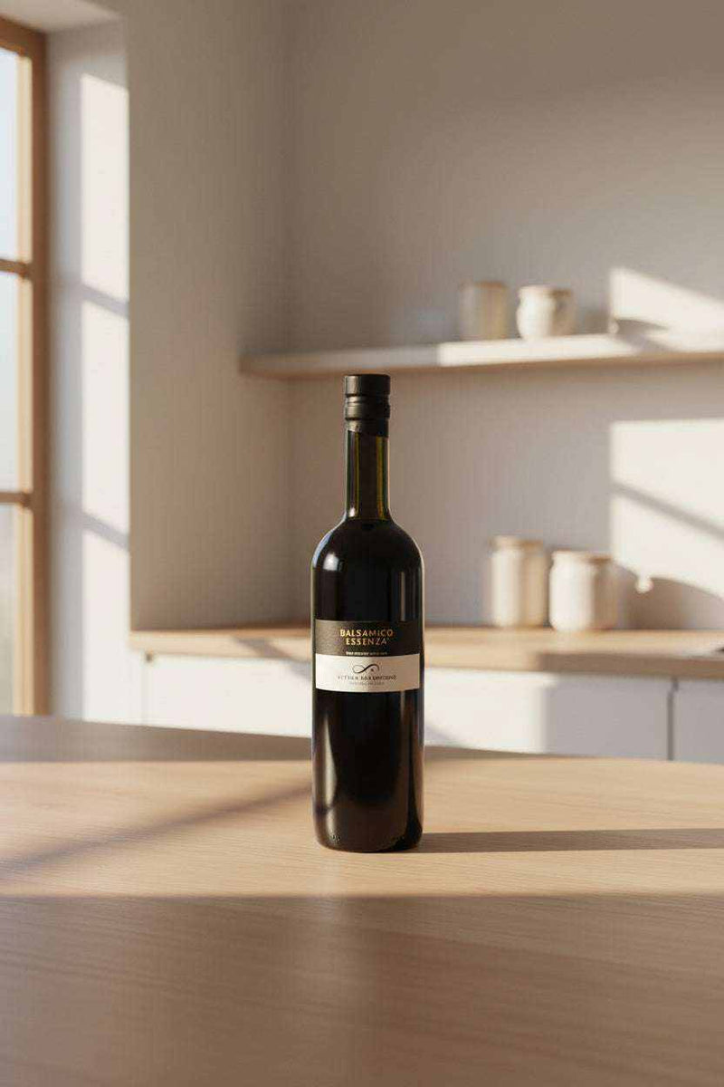 Aged balsamic vinegar from Acetaia San Giacomo, a premium gourmet pantry buy, in a glass bottle