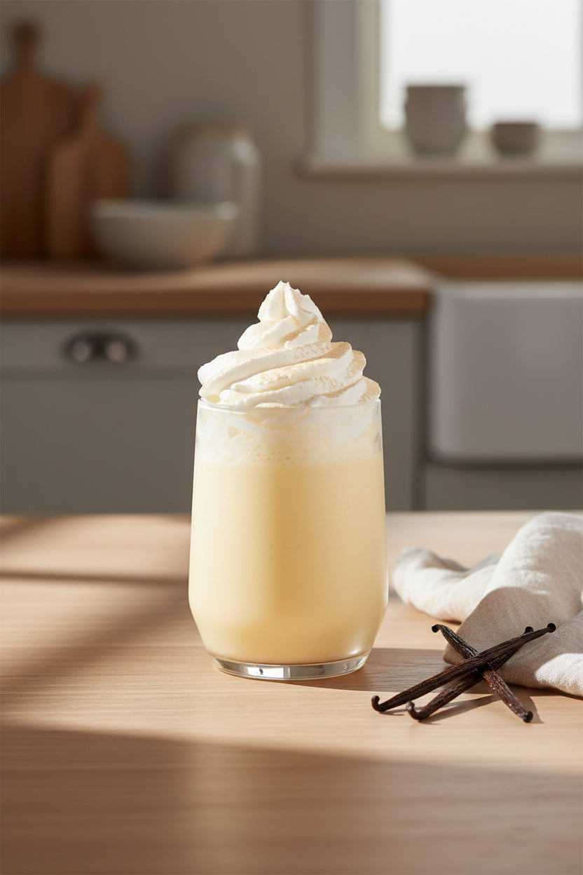 Van Houten White Drinking Chocolate (1kg) catalogue image for White Drinking Chocolate vs Ruby Drinking Chocolate