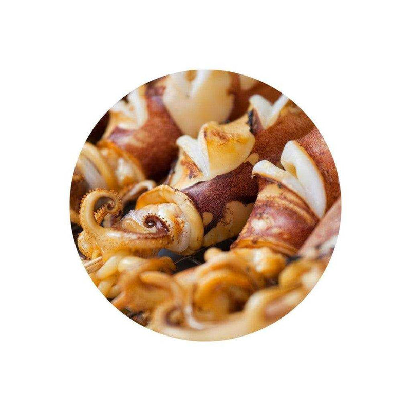 Beleaev Grilled Cuttlefish, Chilled, 1kg catalogue image for Salt & Pepper Squid Chunks vs Grilled Cuttlefish