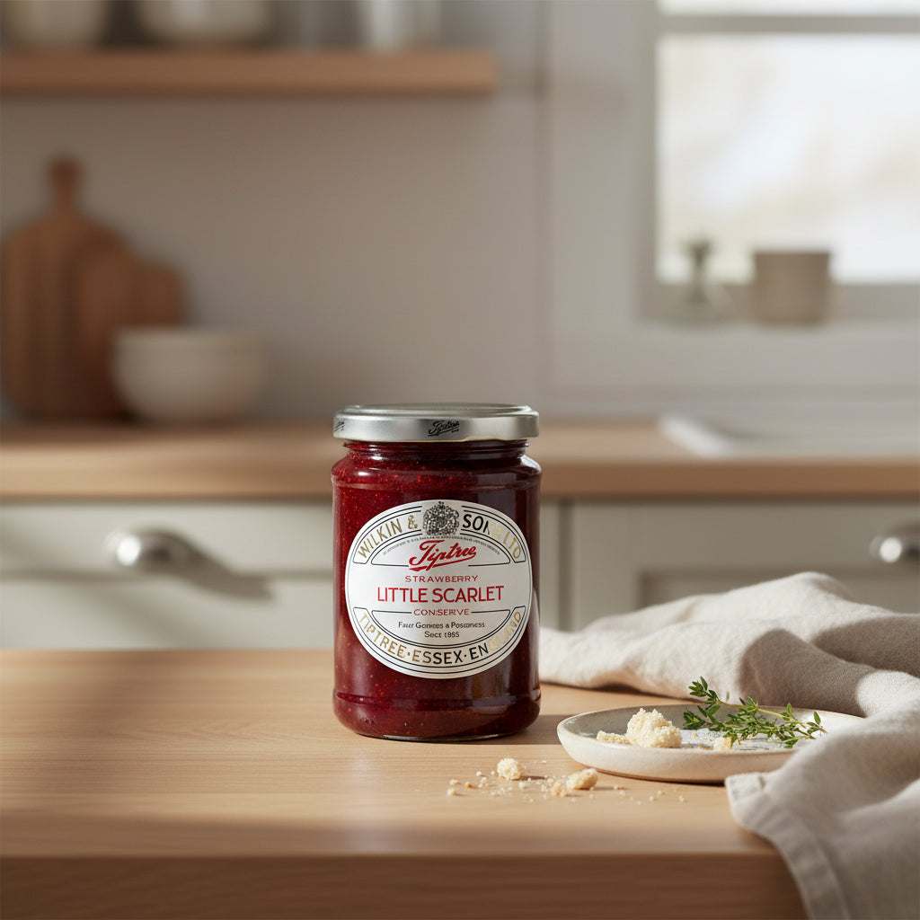 Little Scarlet Strawberry Conserve, Tiptree, 340g: verified product format used in this Beleaev guide