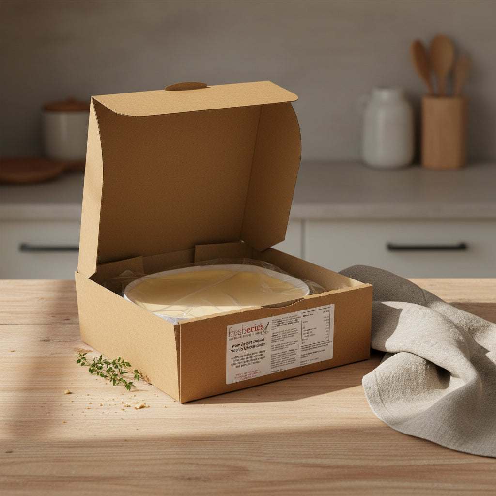 Baked Vanilla Cheesecake 10in x 12 ptn: verified product format used in this Beleaev guide