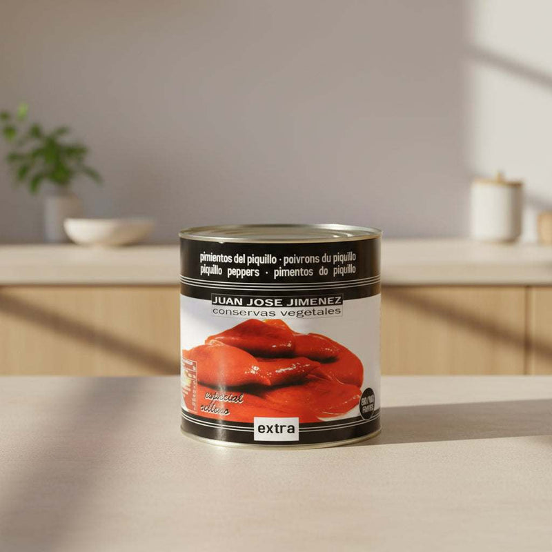 Piquillo Peppers, Wood-Roasted, Navarrico, 2.4kg: verified product format used in this Beleaev guide