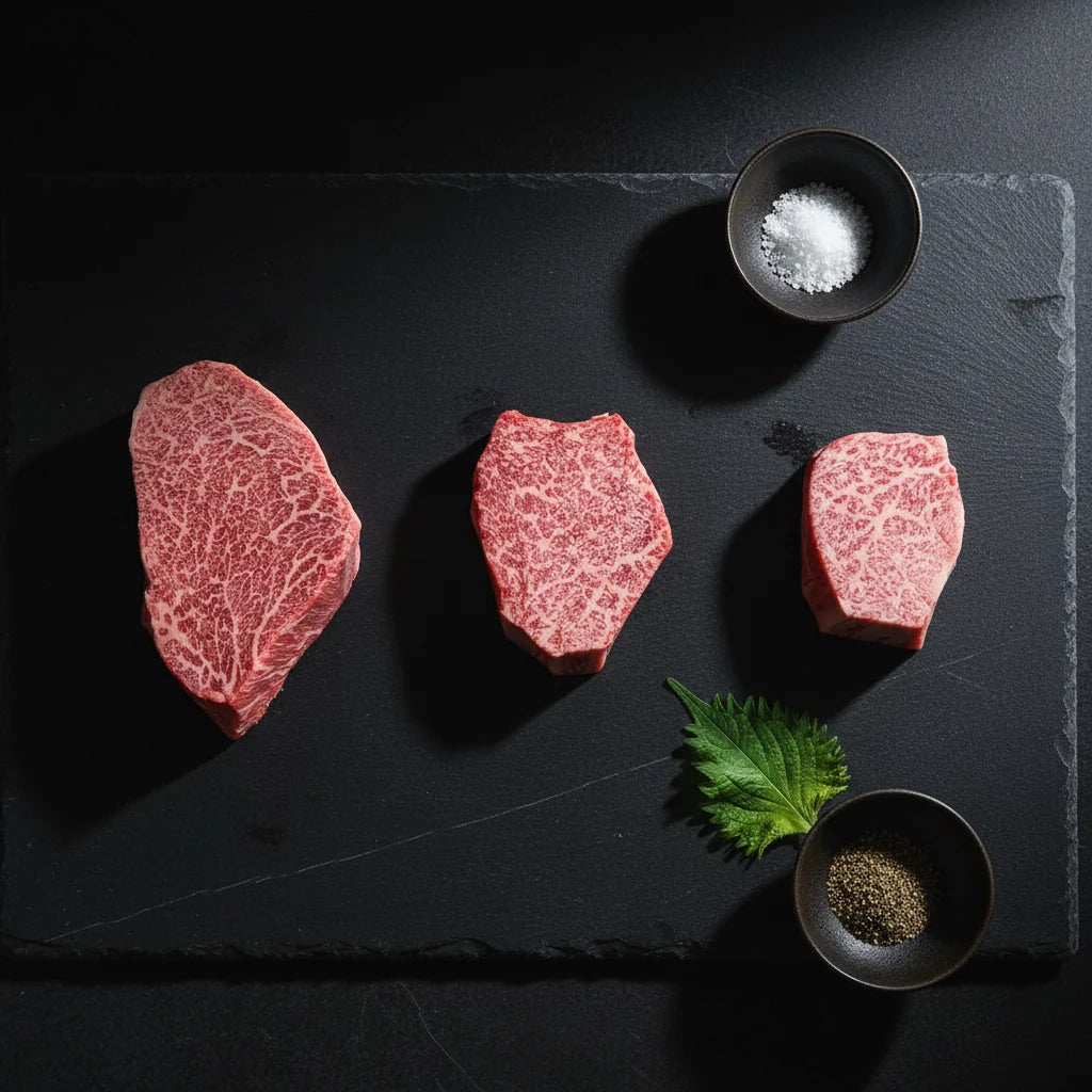 Japanese A5 Wagyu Fillet , 200g: verified product format used in the Beleaev guide