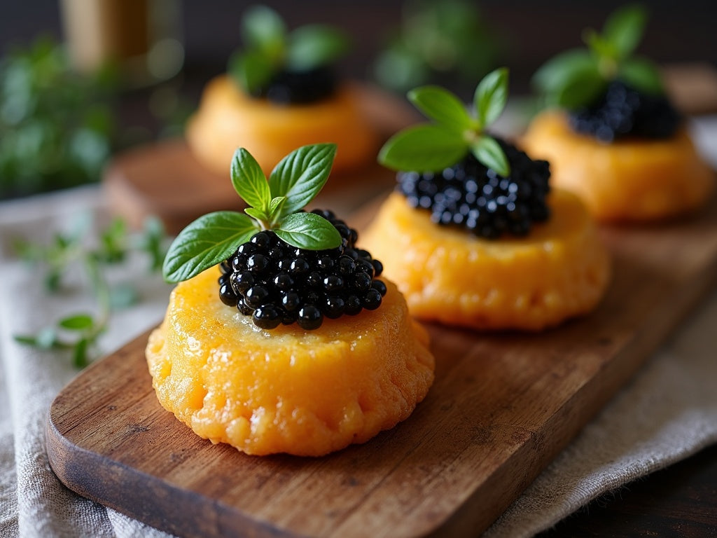 Œufs en Meurette with Caviar: Burgundy's Poached Eggs
