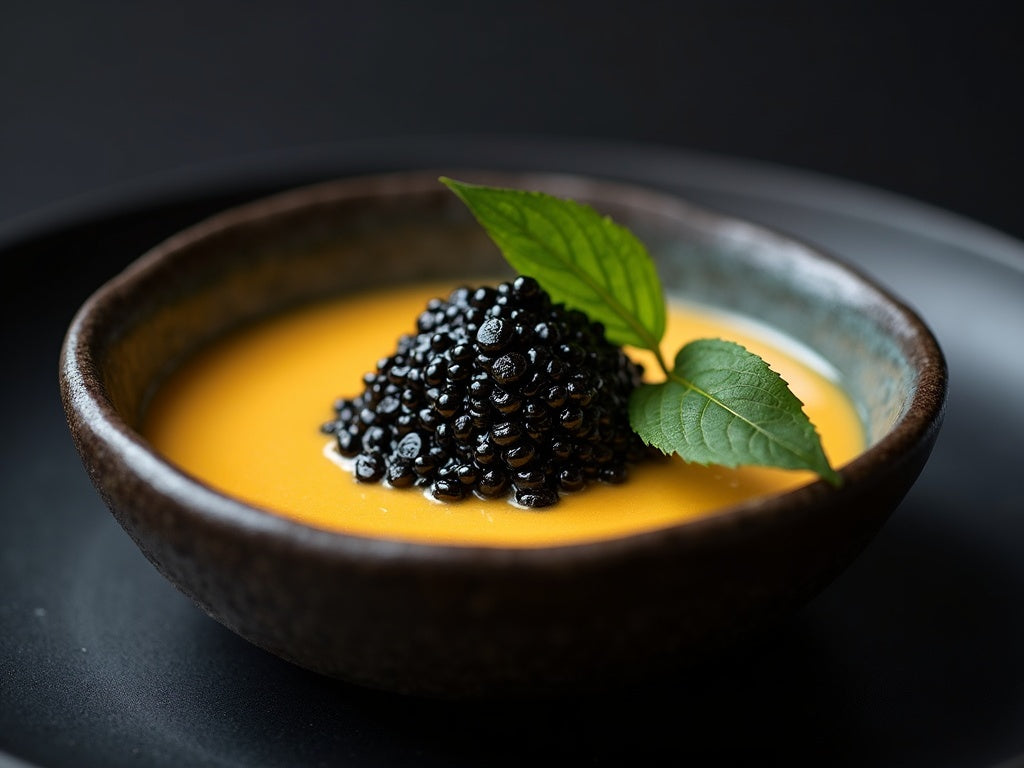 Oyster Soup with Caviar: A Silky Seafood Starter Recipe