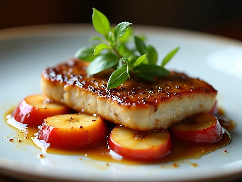 Seared Foie Gras with Caramelised Apples