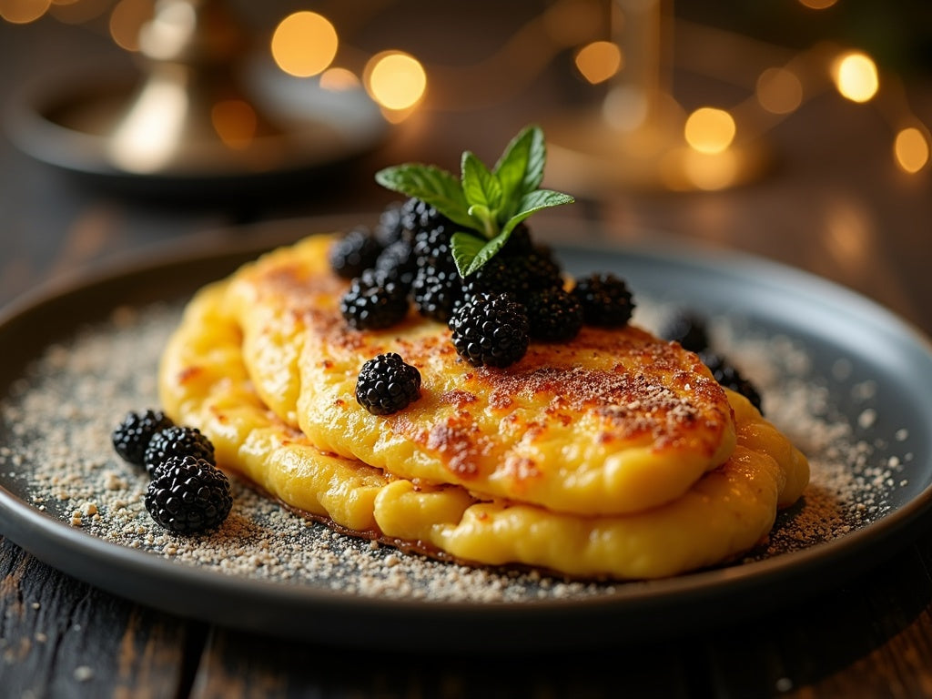 French Omelette with Caviar: Soft, Buttery, Perfect