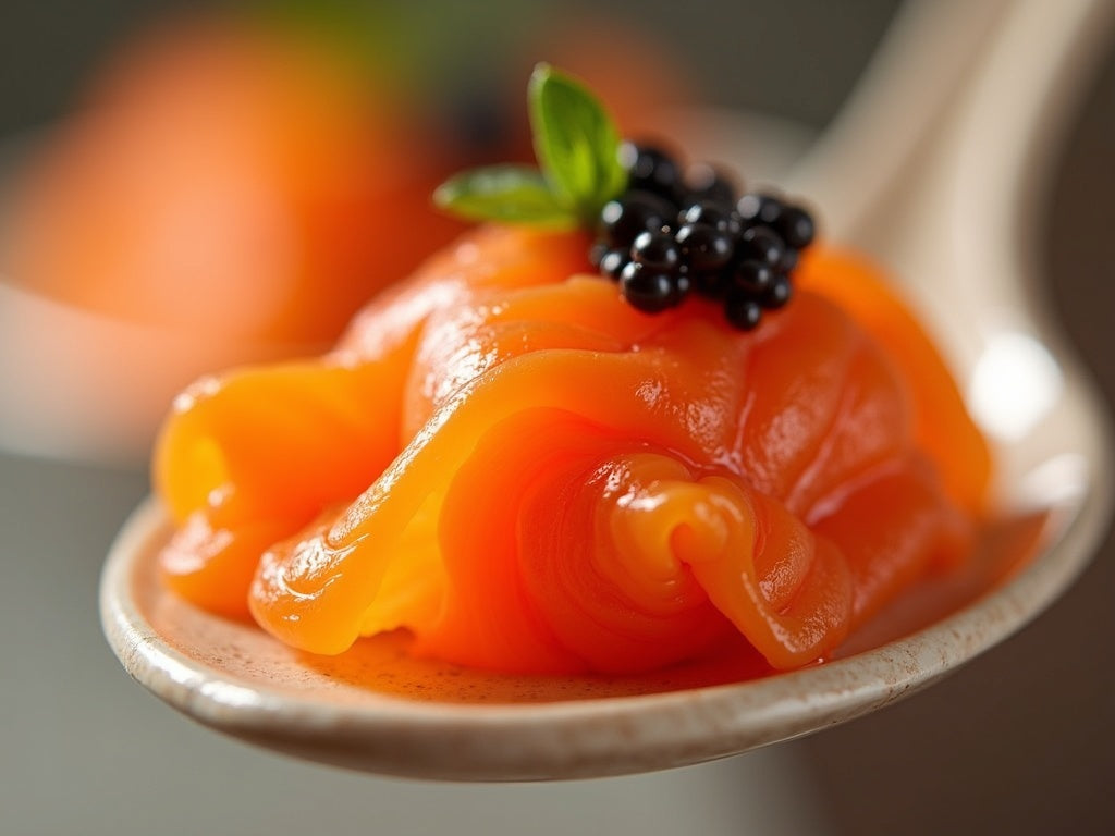 Smoked Salmon Cones with Caviar