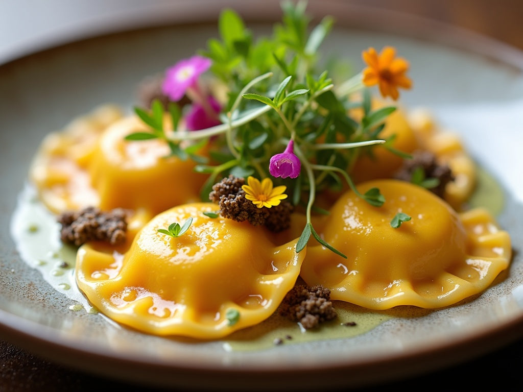 Truffle Ravioli with Brown Butter