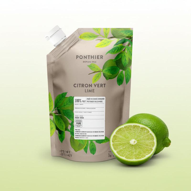 Purée Lime — PONTHIER (1kg) pack