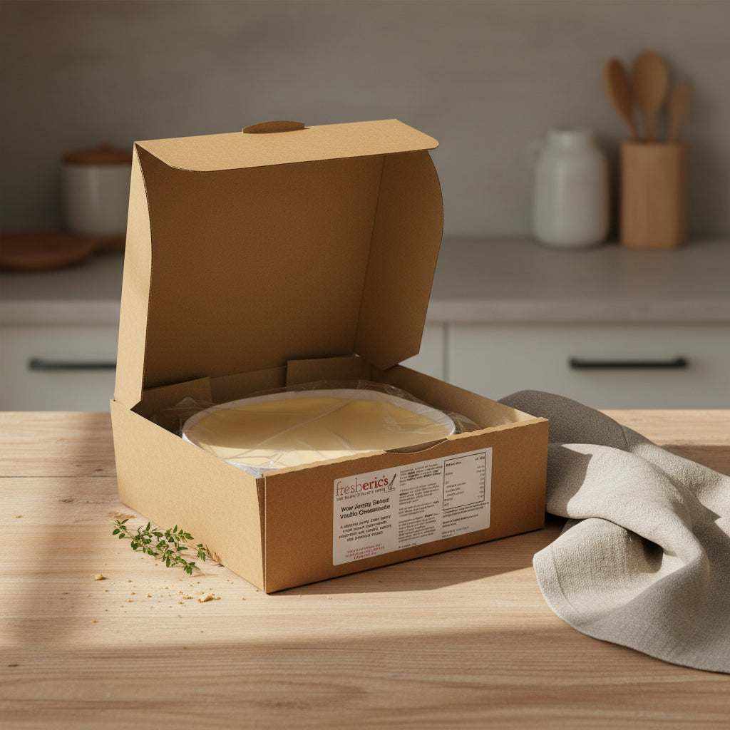 Baked Vanilla Cheesecake 10in x 12 ptn: verified product format used in this Beleaev guide