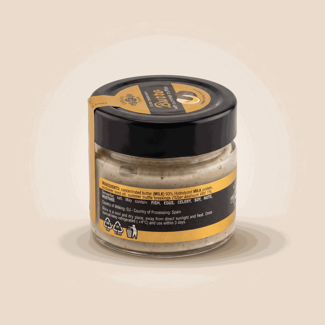 Black Truffle Butter 70gr catalogue image for Truffle Butter vs Truffle Oil: Key Differences & Buyer Guide