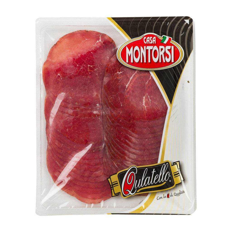 Bresaola della Valtellina, Sliced, 250g catalogue image for Bresaola della Valtellina vs Wagyu Grand Cru Cured Beef