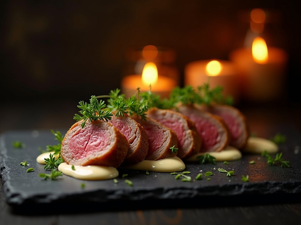 Pork Tenderloin with Truffle Cream