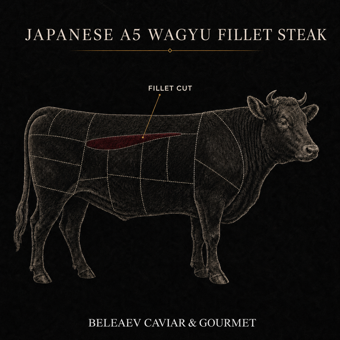 Japanese A5 Wagyu Fillet , 2x200g: verified product format used in this Beleaev guide