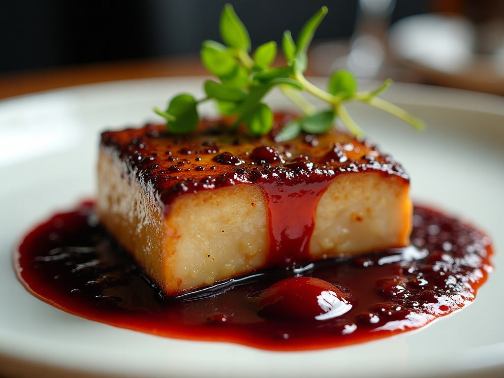Foie Gras with Port Wine Reduction