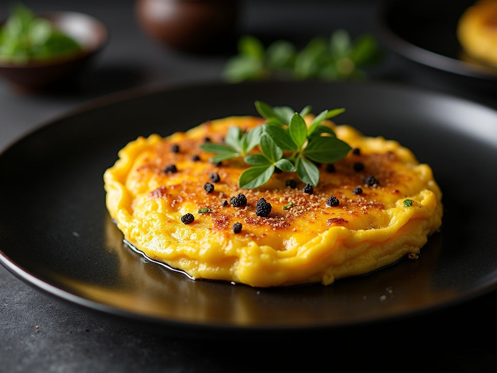 Truffle Omelette: French Style