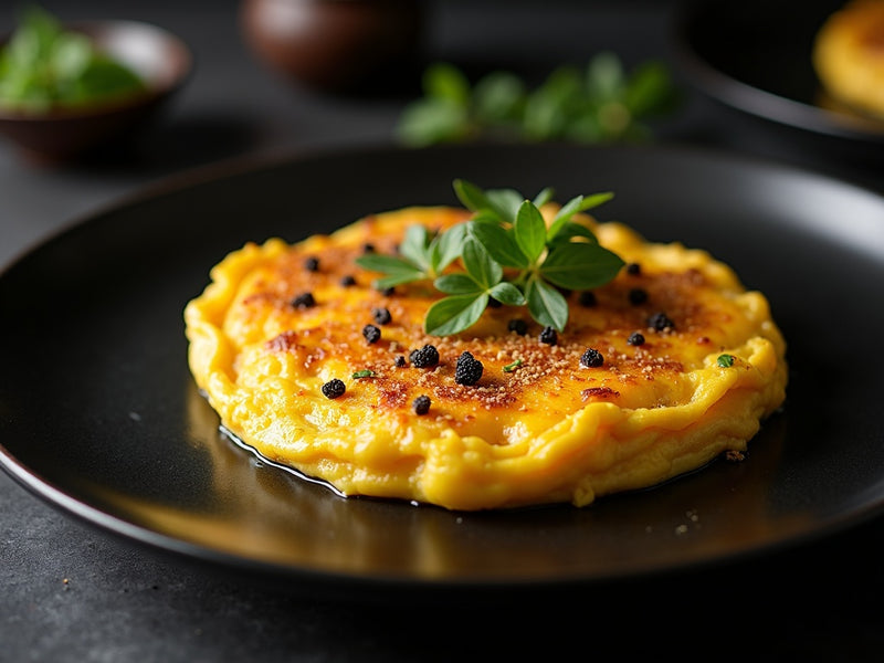 Truffle Omelette: French Style