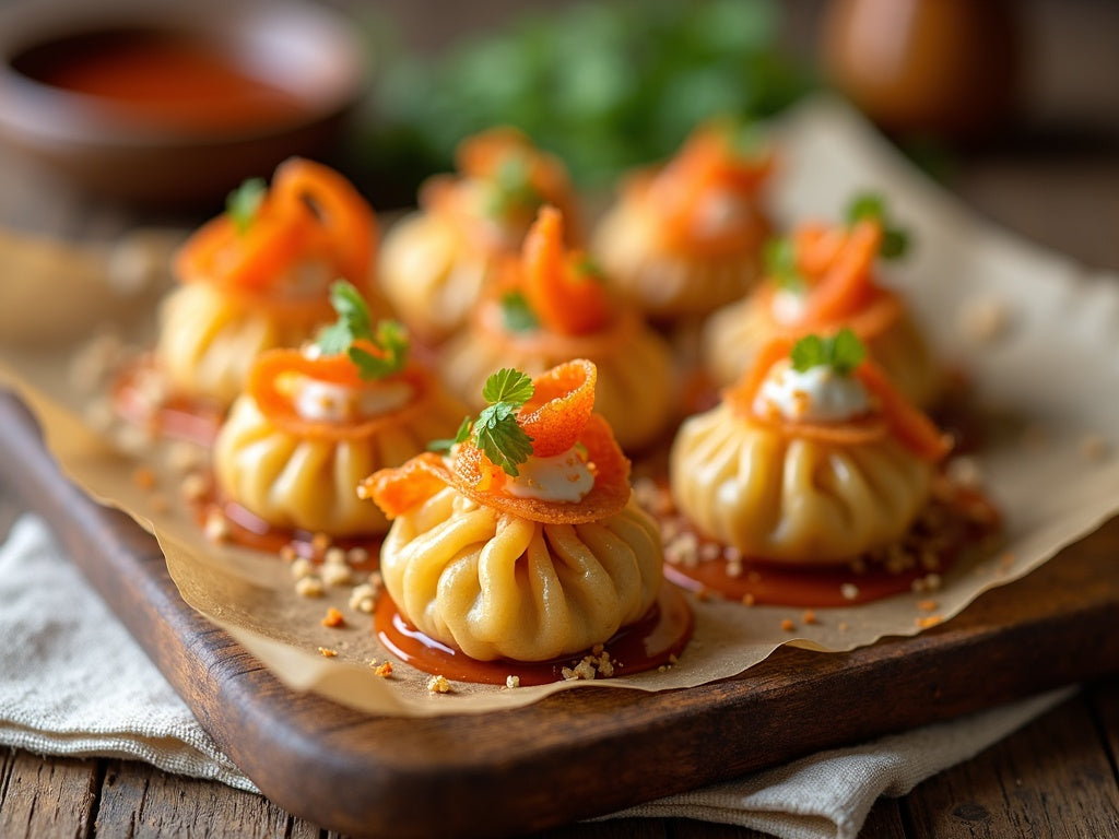 Crab Dumplings: Steamed Xiao Long Bao Style