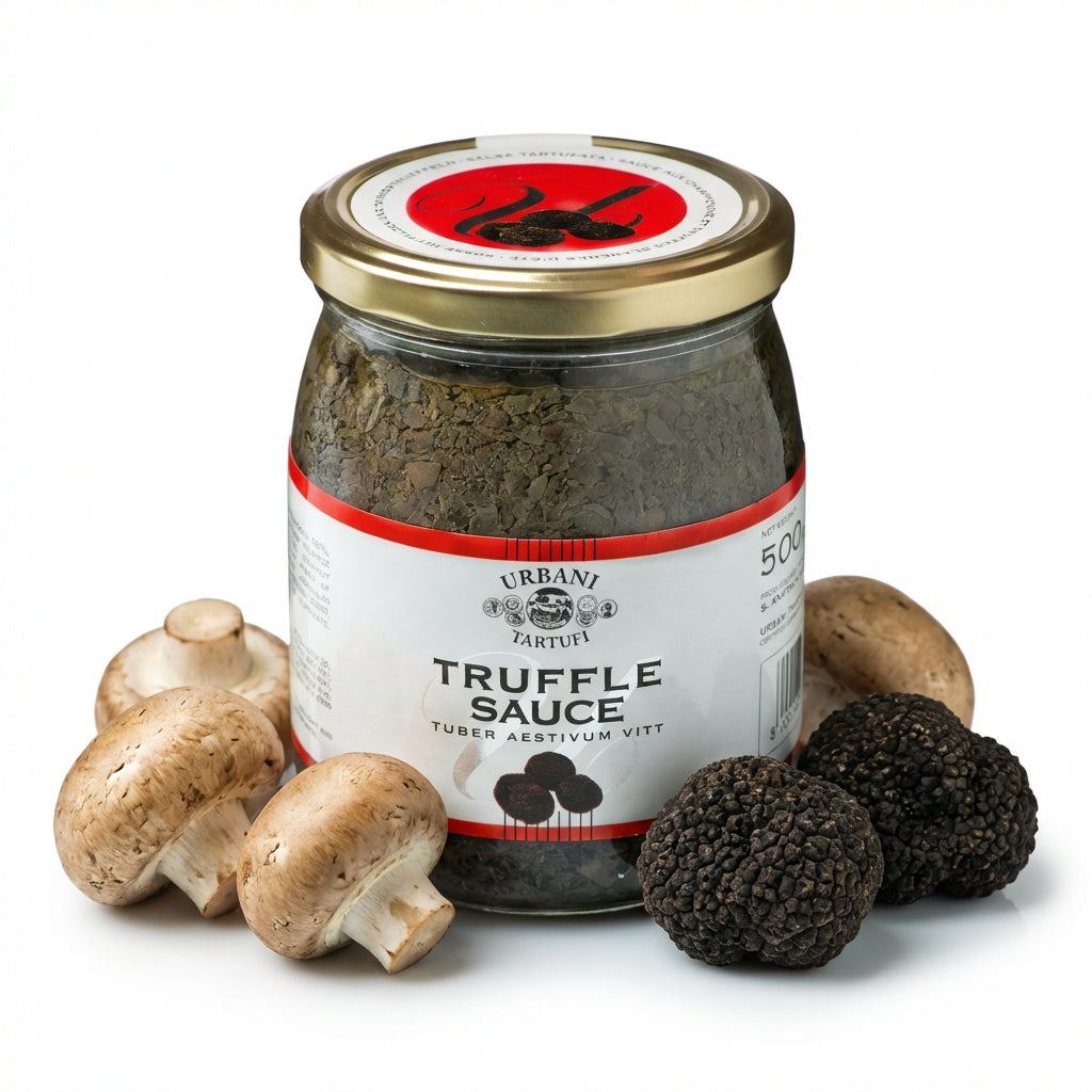 Mushroom & Truffle Sauce 500gr: verified product format used in this Beleaev guide