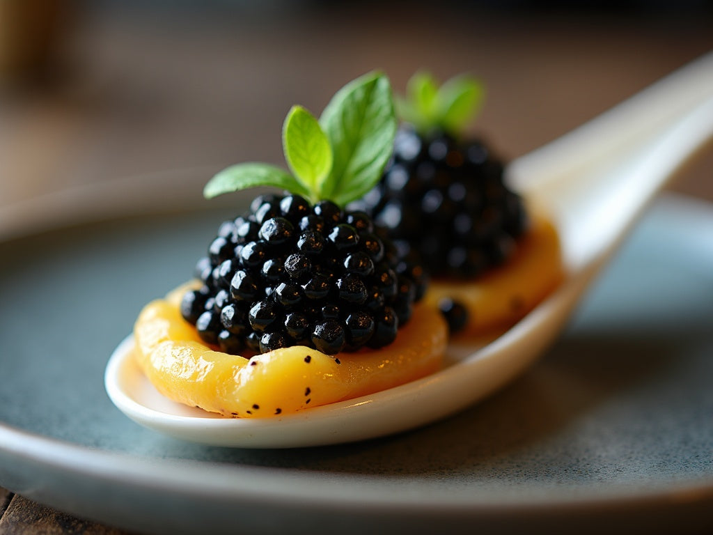 The Caviar and Blini Tower for Dinner Parties