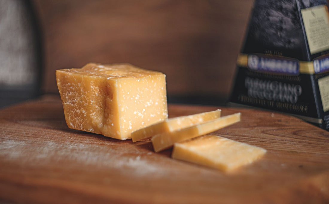 Parmigiano Reggiano, Aged presented for a Beleaev food guide