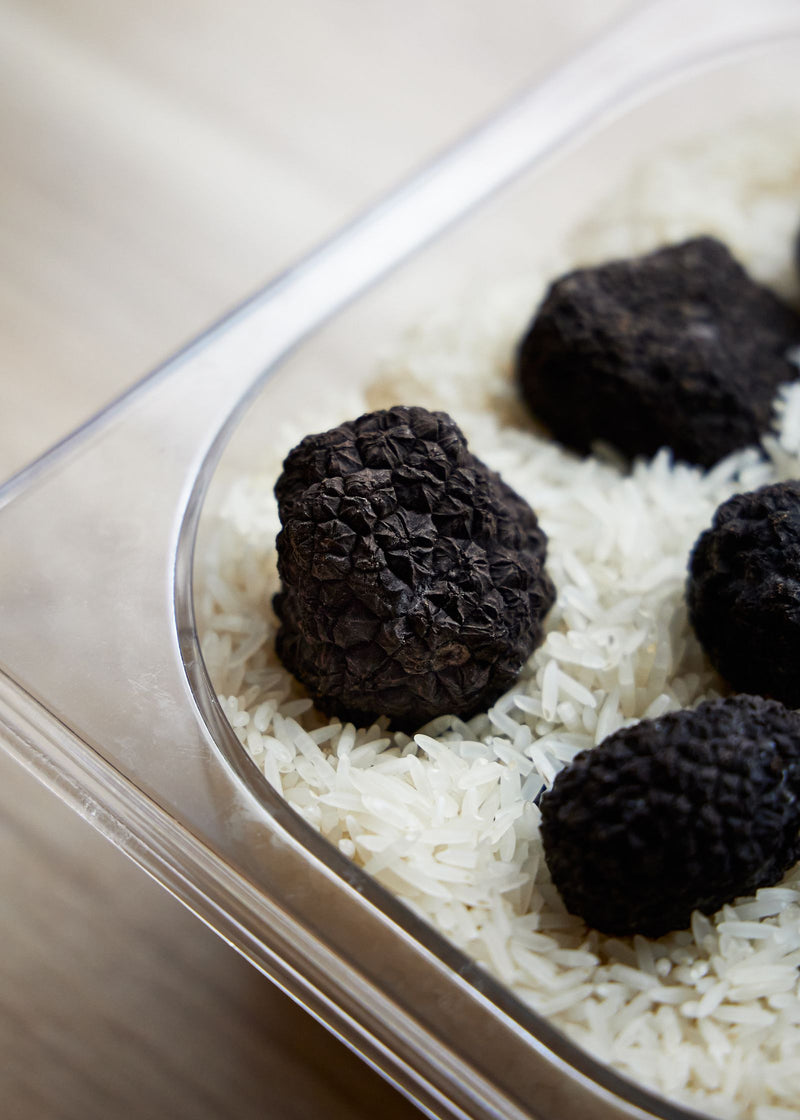 Black Truffle Paste presented for a Beleaev food guide