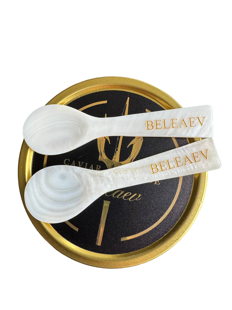 Beleaev Signature Mother-of-Pearl Spoon for caviar
