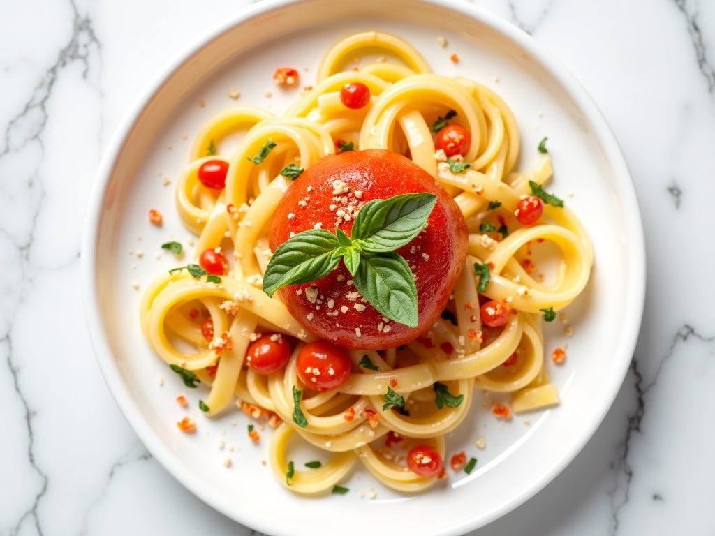 Crab Tagliatelle with Tomato and Chilli: Quick Pasta Recipe