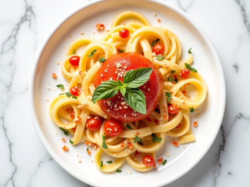 Crab Tagliatelle with Tomato and Chilli: Quick Pasta Recipe