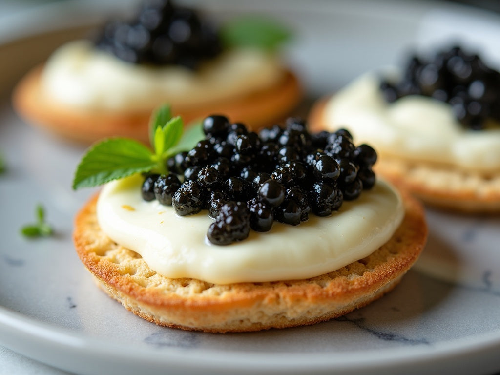 Cloud Eggs with Caviar: The Lightest Brunch Recipe