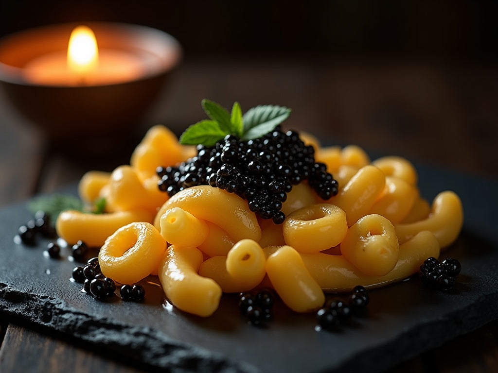 Mac and Cheese with Caviar: Comfort Food Goes Formal