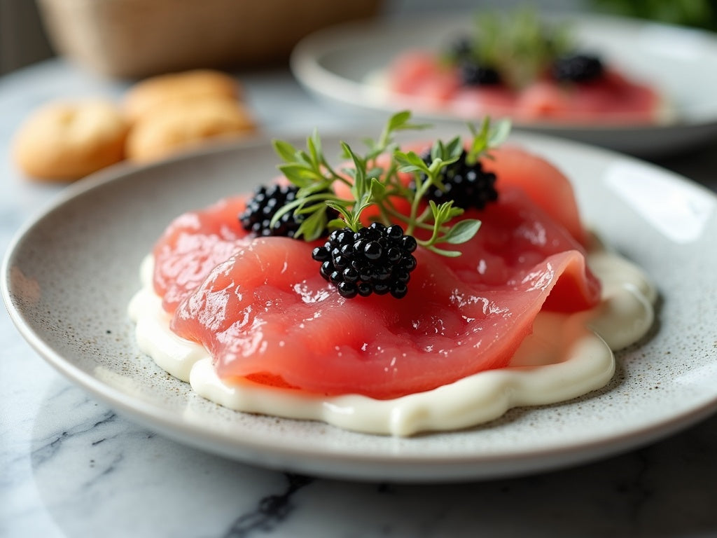 Tuna Carpaccio with Caviar: A Fine-Dining Starter Recipe